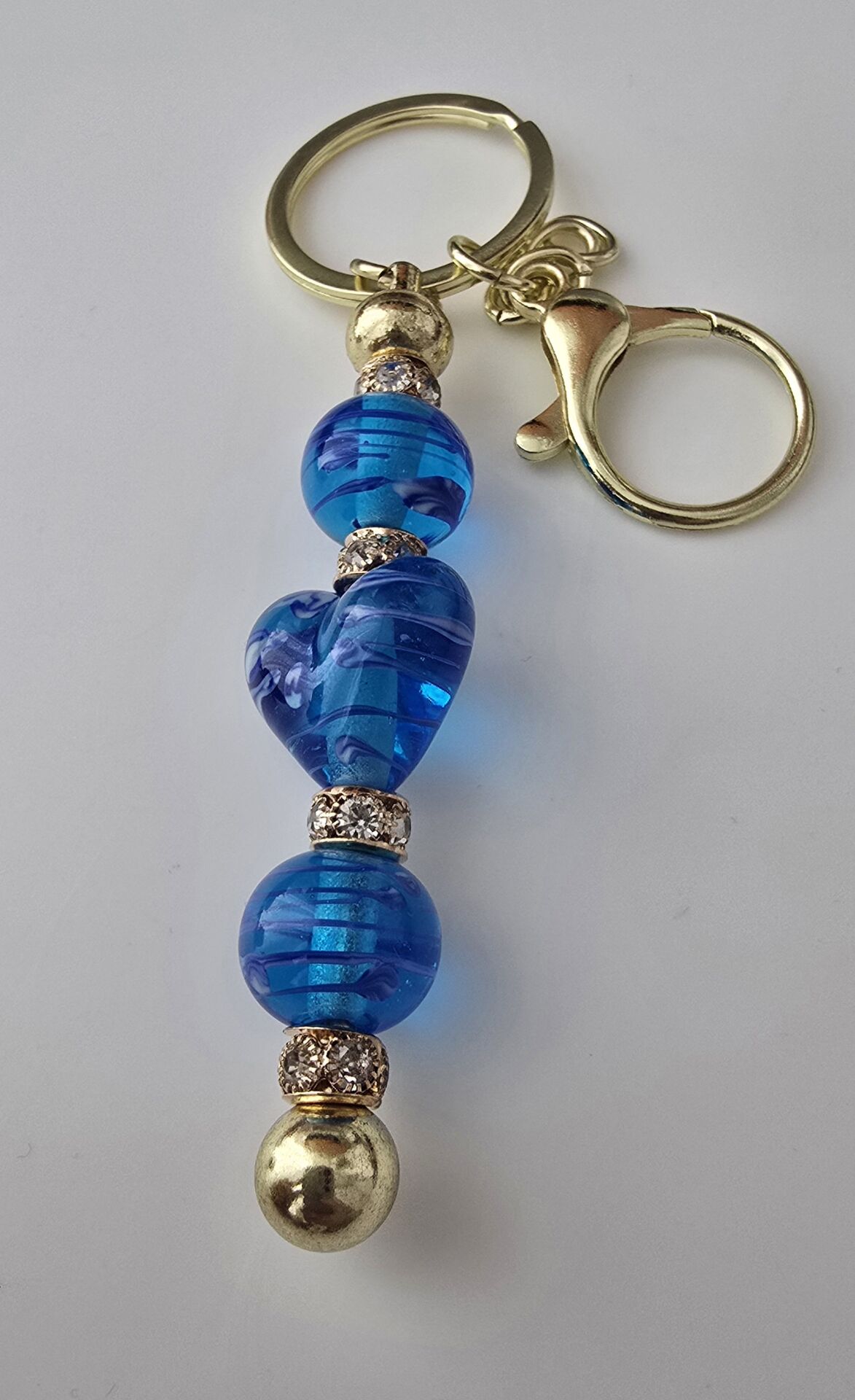 Murano Boncuk Detaylı Anahtarlık
