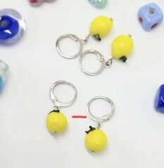 Murano Limon Küpe