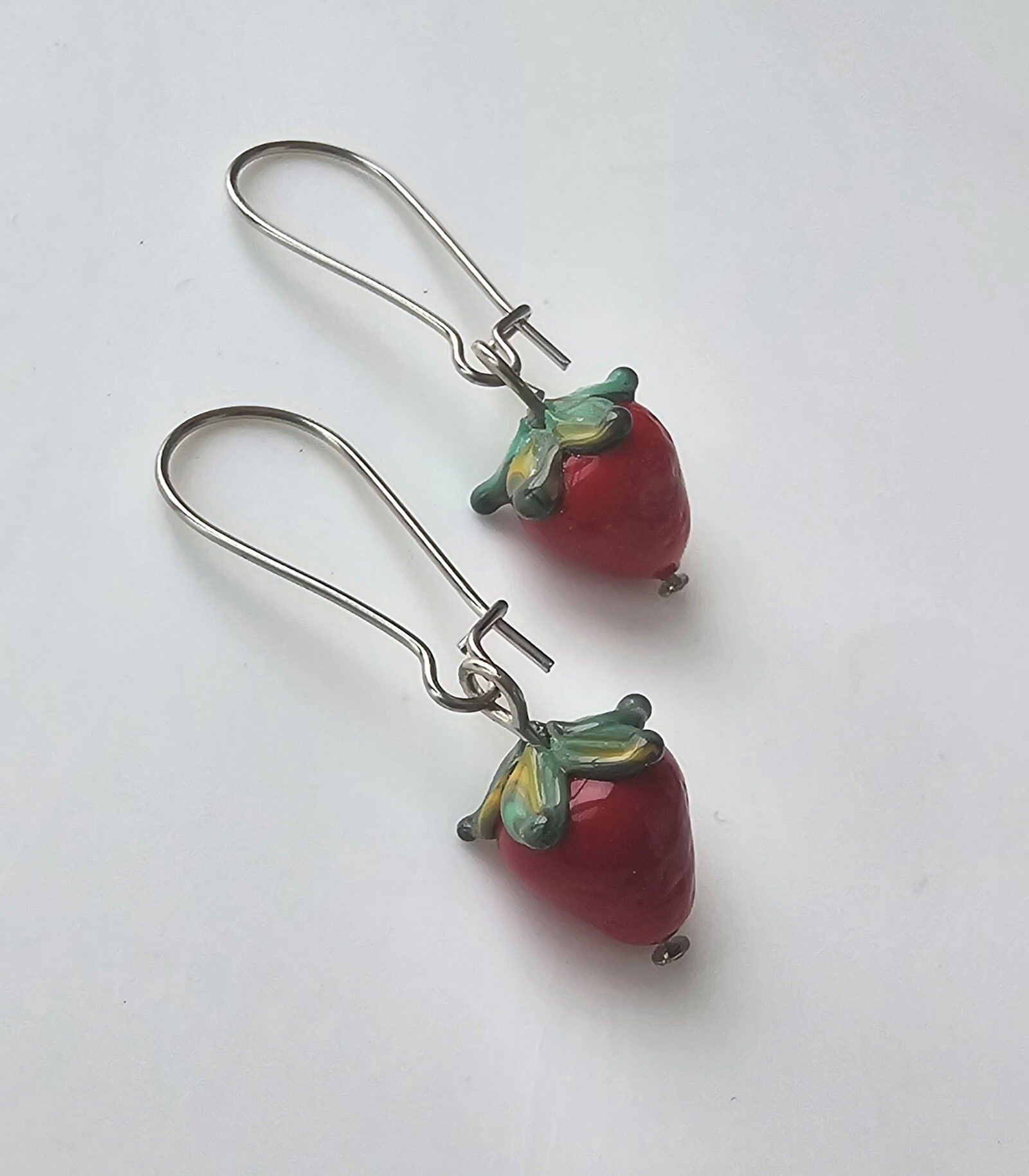 Murano Çilek Küpe