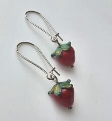 Murano Çilek Küpe