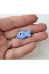 Cam Balık Boncuk 1 Adet