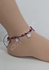 Sedef Boncuk Detaylı Halhal