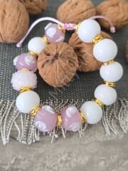 El Yapımı Murano Cam Boncuk Bileklik