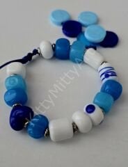 El Yapımı Murano Cam Boncuk Bileklik