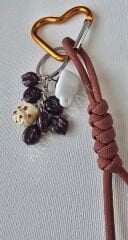 Kahve Kurabiye Anahtarlık