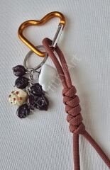 Kahve Kurabiye Anahtarlık